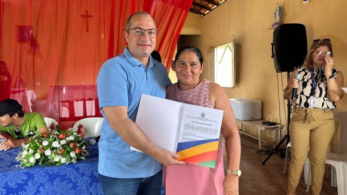 Interpi entrega títulos de terra para mais de 200 famílias no norte do Piauí
