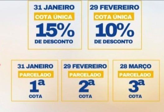 Prazo para pagamento do IPVA 2024 com 15% de desconto encerra nesta quarta (31) 