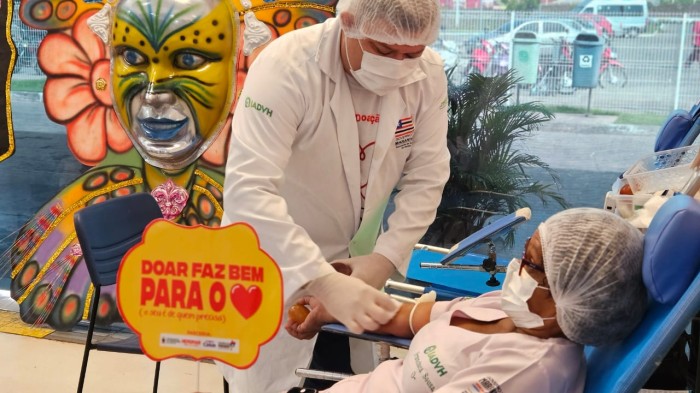 SES promove campanha para renovar estoque de bolsas de sangue em Caxias