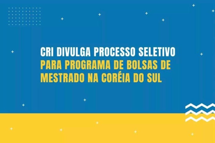 Técnicos e professores da Uespi podem participar de seletivo para bolsas de mestrado na Coréia do Sul