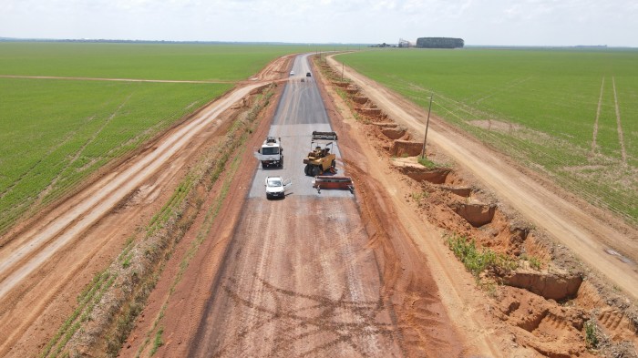 Obras na MT 338 serão retomadas nesta sexta-feira (02)