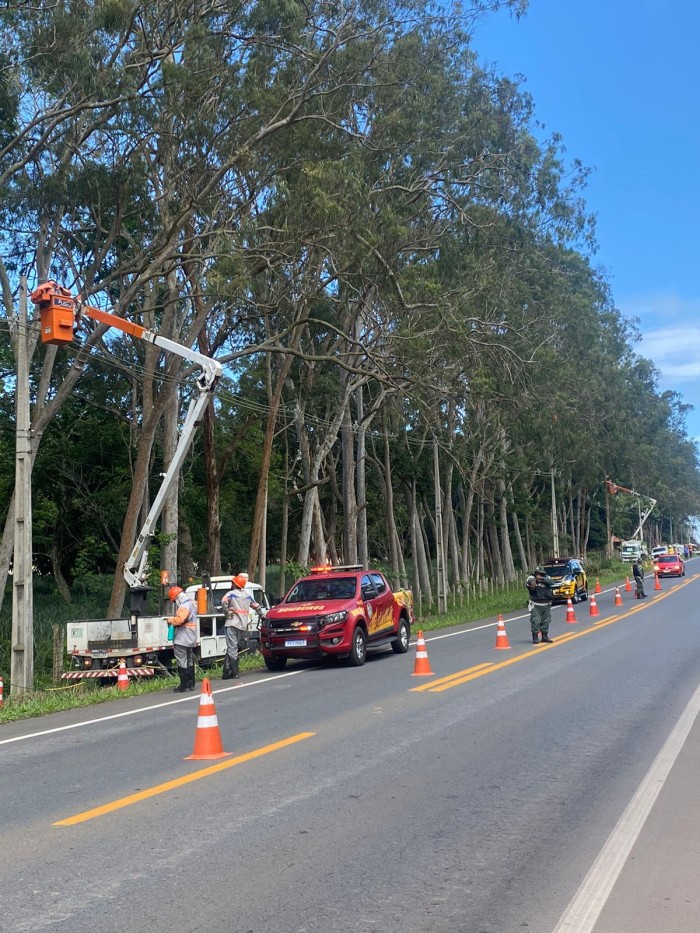 Operação conjunta garante segurança na CE-187 e energia para Ubajara