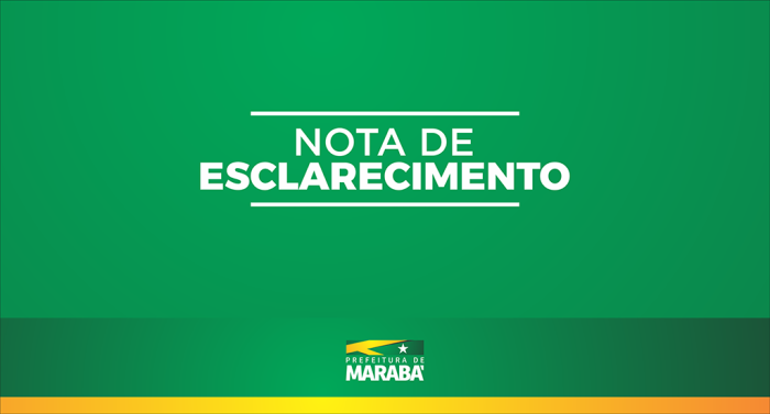 Nota de Esclarecimento do Hospital Municipal de Marabá a respeito a paciente Géssica dos Reis Silva