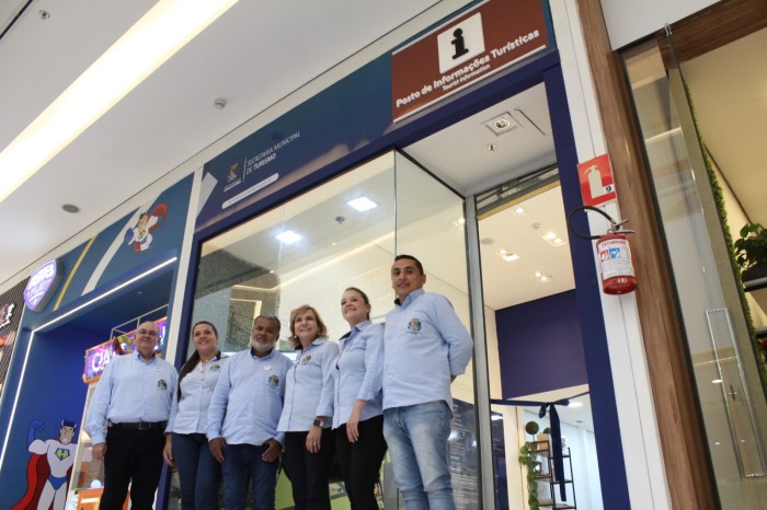 Prefeitura inaugura Posto de Informações Turísticas no Shopping Praça Nova