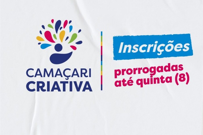 Inscrições para o edital Camaçari Criativa são prorrogadas até quinta (8)