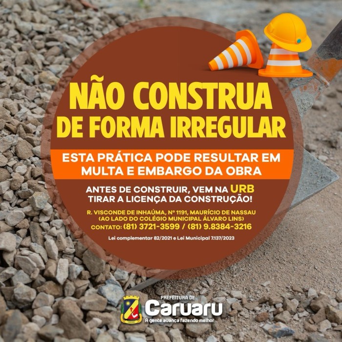 Foto: Reprodução/Prefeitura de Caruaru - PE