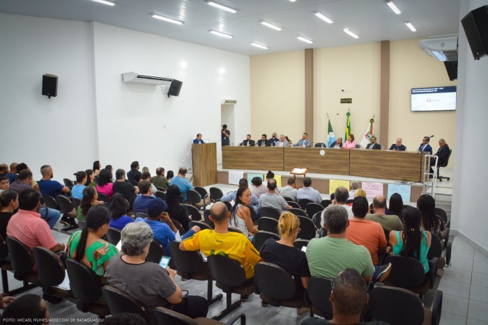 Em Sessão Solene, prefeito de Bataguassu apresenta balanço de ações realizadas em 2023 e planejamento da gestão para 2024