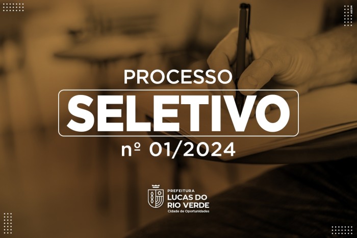 Prefeitura de Lucas do Rio Verde abre inscrições para Processo Seletivo Simplificado