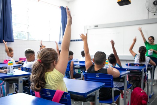 Bora estudar! Volta às aulas nas escolas municipais de PG reúne 55 mil estudantes