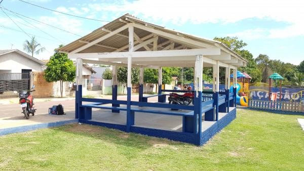 Presidente da Câmara solicita ampliação da cobertura do espaço comunitário do Bairro São Francisco