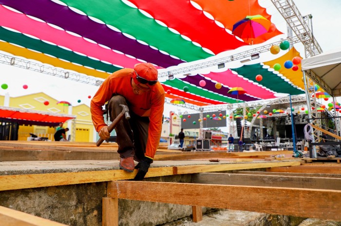 Estado providencia preparativos finais para o Carnaval da Família na Gameleira