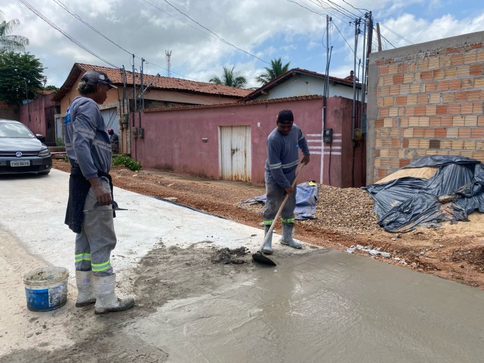 Sevop: Outras vias da Nova Marabá recebem obras de infraestrutura