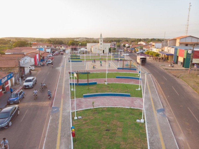 Governo do Estado conclui revitalização da Praça Raul da Silva Costa em Lagoa Alegre 