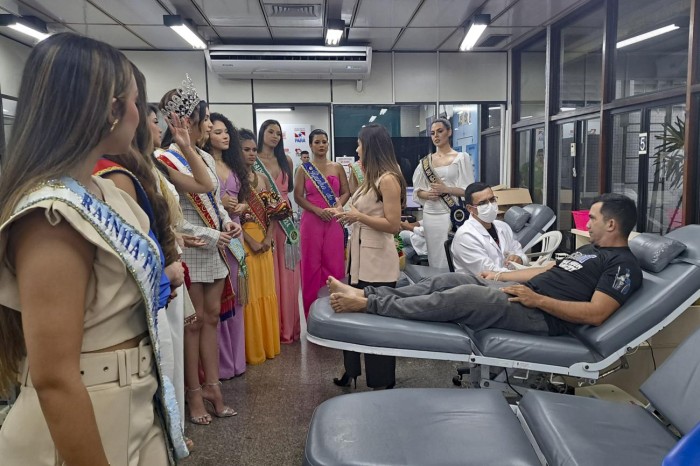 Fundação Hemopa recebe candidatas ao concurso 'Rainha das Rainhas 2024'