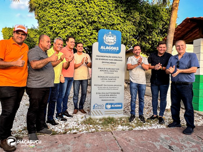 Governador Paulo Dantas e Prefeito Djalma Beltrão Inauguram Obras do Pró-Estrada em Piaçabuçu, Fortalecendo a Infraestrutura Local