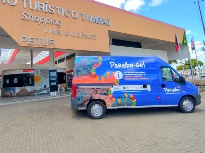 Paraíba promove seus roteiros turísticos com Central Móvel de Atendimento durante o Carnaval