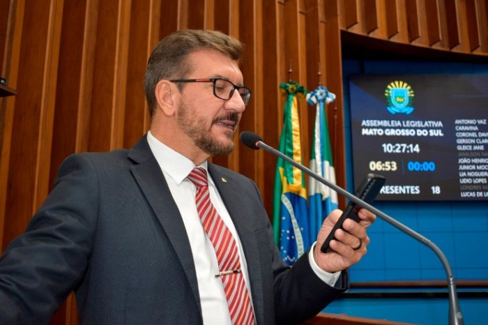 O deputado Pedro Kemp foi o primeiro a abordar o assunto na tribuna da ALEMS, durante a sessão ordinária