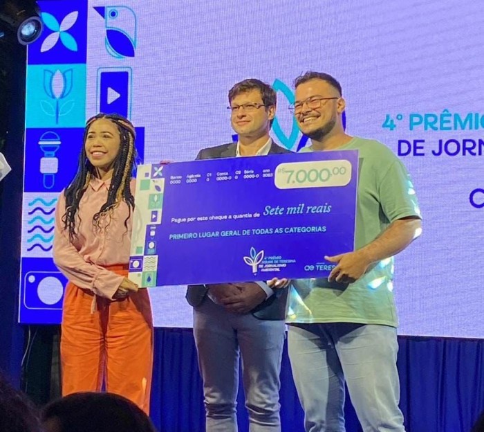 Jornalistas da Fundação Antares vencem a 4ª Premiação Águas de Teresina 