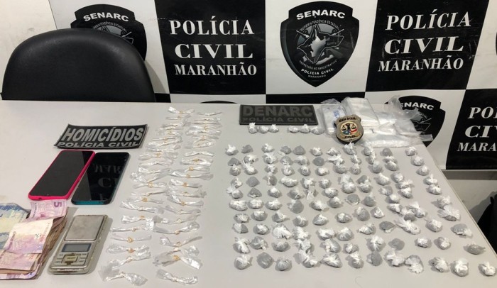 Polícia Civil deflagra Operação Pré-Carnaval em Timon e prende trio por tráfico de drogas
