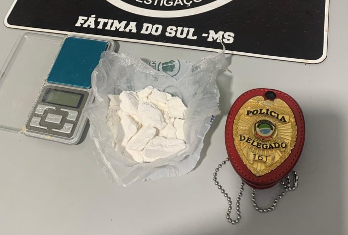 Polícia Civil prende em flagrante dupla acusada do crime de tráfico de drogas em Fátima do Sul