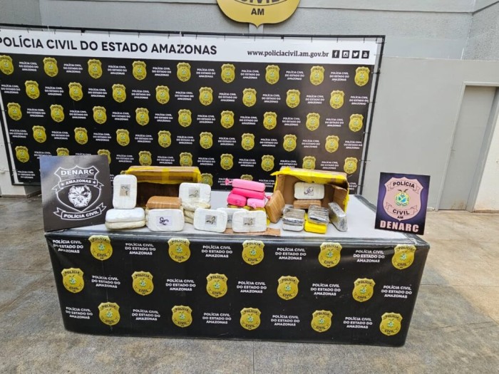 PC-AM apreende 31 Kg de drogas avaliados em R$ 400 mil
