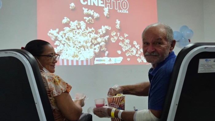 Projeto “CineHTO” promove entretenimento e cuidados em saúde para pacientes assistidos no Hospital de Traumatologia e Ortopedia em Caxias