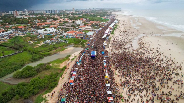 - Multidão no Circuito Litorânea no último dia do Carnaval do Maranhão 2024 (Fotos: Divulgação/Rodrigo Ribeiro/Gilson Teixeira)