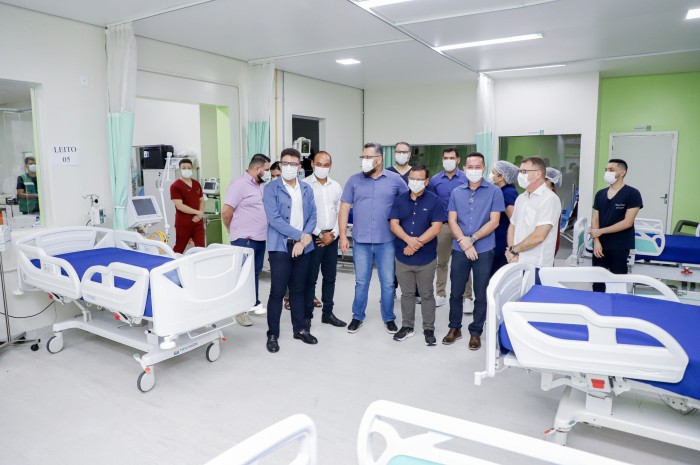 Governo do Acre realiza a entrega de 18 novos leitos de UTI no Into para reforço no atendimento a população