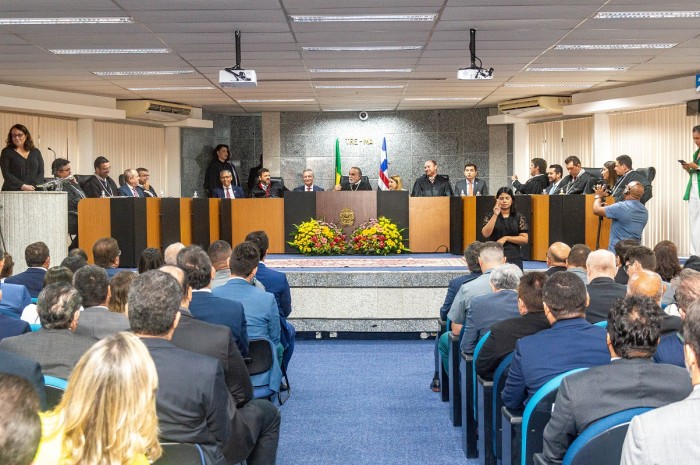 Secretário Luis Fernando representa Governo do Estado na posse de Rodrigo Maia no TRE-MA
