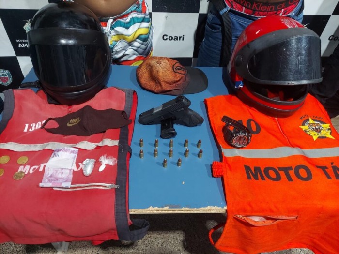 Polícia Militar do Amazonas frustra assalto e prende quatro homens em Coari
