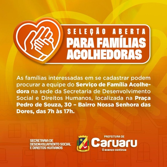 Foto: Reprodução/Prefeitura de Caruaru - PE