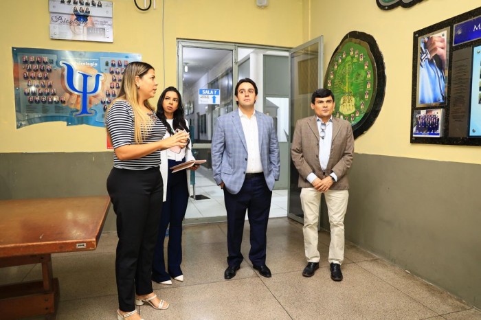 Secretário da Seinfra visita Facime para elaboração de projeto de reforma do local