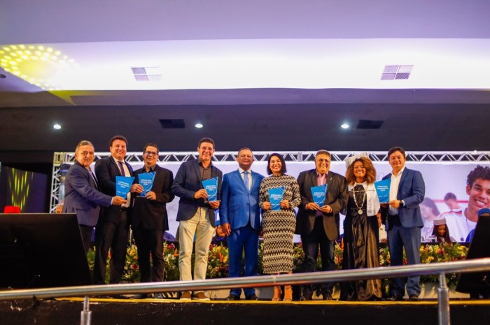 - A solenidade teve participação de várias autoridades, como o governador Carlos Brandão, o vice Felipe Camarão e a diretora-geral do Iema, Criscielle Muniz (Foto: Divulgação)