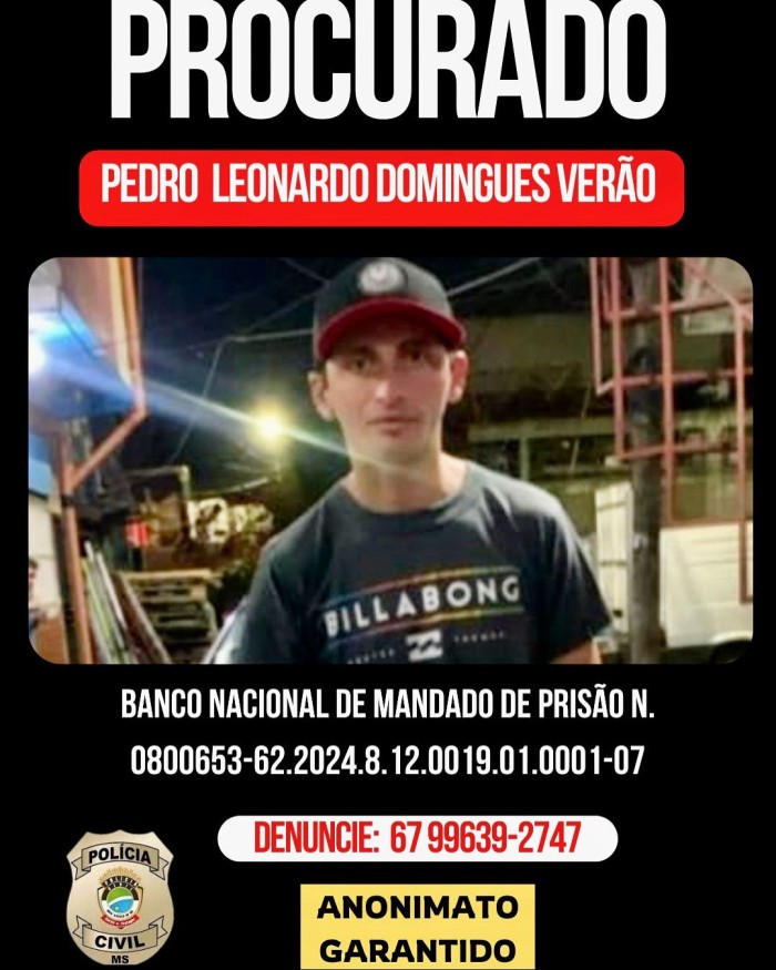 Foto: Reprodução/Polícia Civil - MS