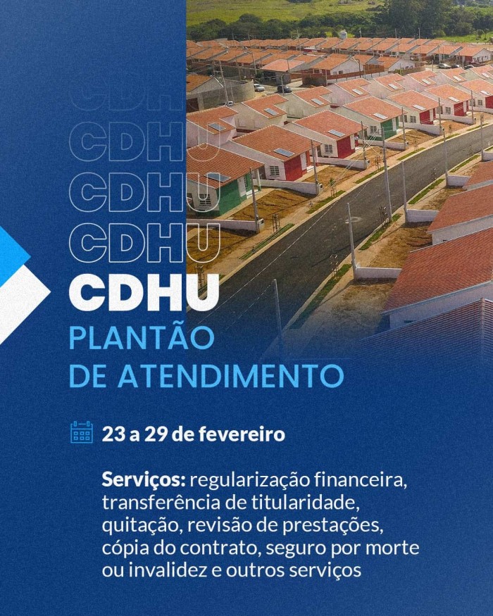 CDHU faz plantão de atendimento ao mutuário em Araçatuba