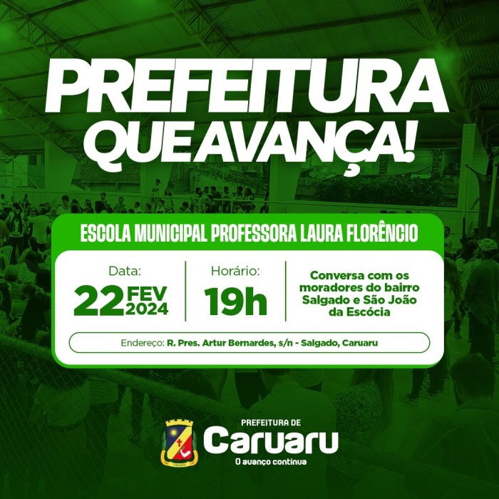 Foto: Reprodução/Prefeitura de Caruaru - PE