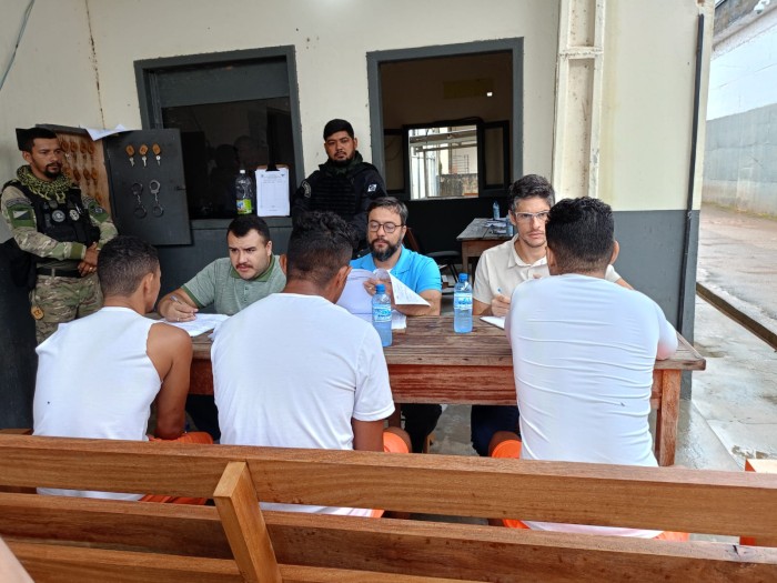 Ação conjunta entre Iapen e Defensoria Pública leva atendimento a reeducandos do Complexo Penitenciário de Rio Branco