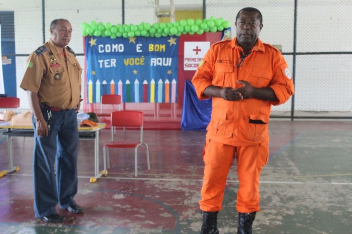 Corpo de Bombeiros ministra palestra de primeiros socorros para escolas da zona rural