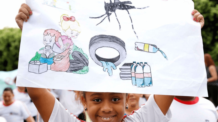 Escolas municipais desenvolvem ações de combate ao Aedes aegypti