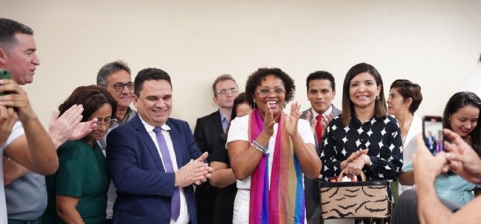 - Posse da nova ouvidora da Segurança Pública (Foto: Divulgação)