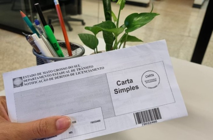 Recebeu cartinha do Detran? Prazo para pagar licenciamento em atraso termina no dia 29