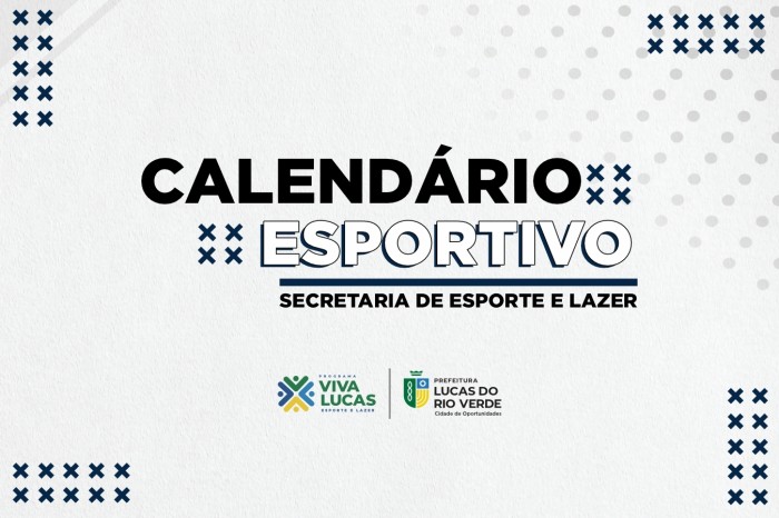 Calendário esportivo é apresentado pela Administração Municipal