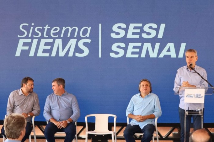 Parlamentar participou hoje (23) do lançamento do Centro Integrado Sesi Senai de Ribas do Rio Pardo