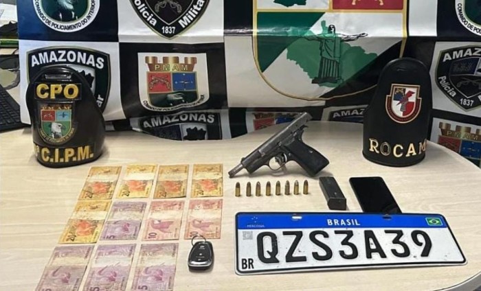 Protetor das Fronteiras: Em menos de sete horas, ações da SSP-AM resultam em apreensões de arma, munições e drogas