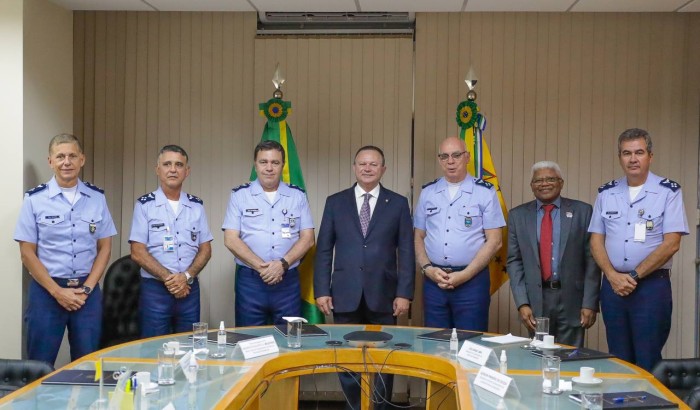 - Governador Brandão esteve no Ministério da Defesa para um diálogo com o ministro José Múcio Monteiro (Foto: Divulgação)