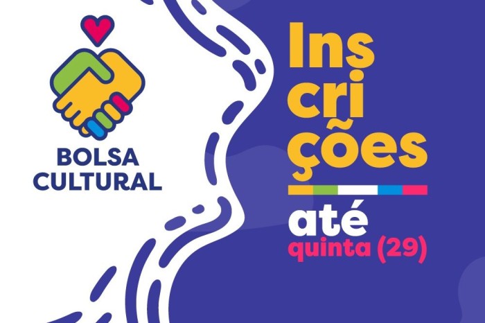 Inscrições para edital Bolsa Cultural encerram quinta (29)