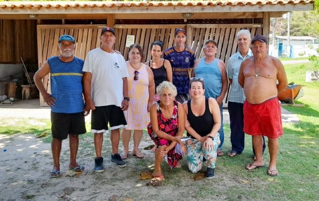 SEMAM participa de reunião no Rancho de Pescadores da Enseada para tratar das demandas dos pescadores artesanais