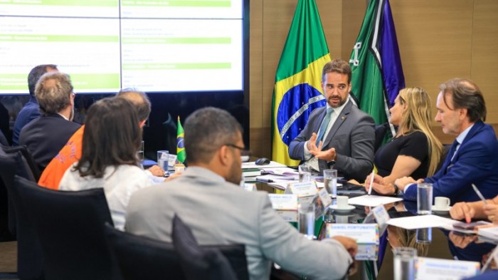 No encontro, foi detalhado o andamento de sete projetos em tramitação junto ao órgão federal -Foto: Gustavo Mansur/Secom