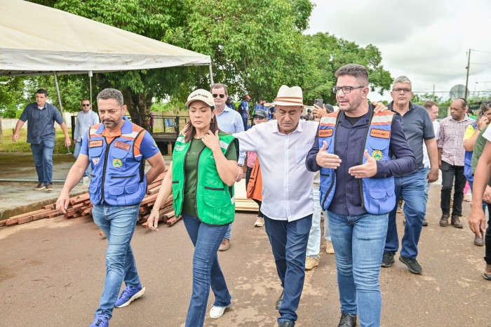 Governador Gladson Cameli realiza visita técnica ao abrigo do Parque de Exposições Wildy Viana