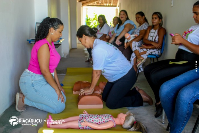 Capacitação em Primeiros Socorros promovida pelo CRAS e Secretaria de Saúde reforça cuidados essenciais para assistência à comunidade